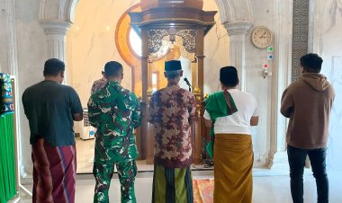 Dari Satu Saf di Desa Godo, TMMD Pati Rajut Kemanunggalan Lewat Ibadah dan Kebersamaan